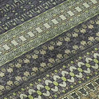 Premium Machine Washable Mayfield AMF527 Sage 5' x 7'6" Rug