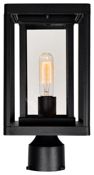 Mulvane 1 Light Black Outdoor Lantern Head