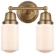 Innovations 623-2W-BB-G311 Dover 2 Light 13" Bath Vanity Light, Brushed Brass