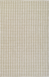 Novogratz Malmo MLO-2 Grid Rug, Green, 2'x3'