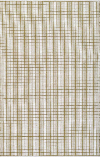 Novogratz Malmo MLO-2 Grid Rug, Green, 2'x3'