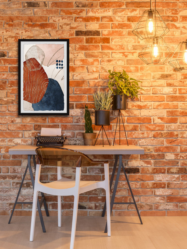 "Lost Direction" Framed Painting Print, 16x24