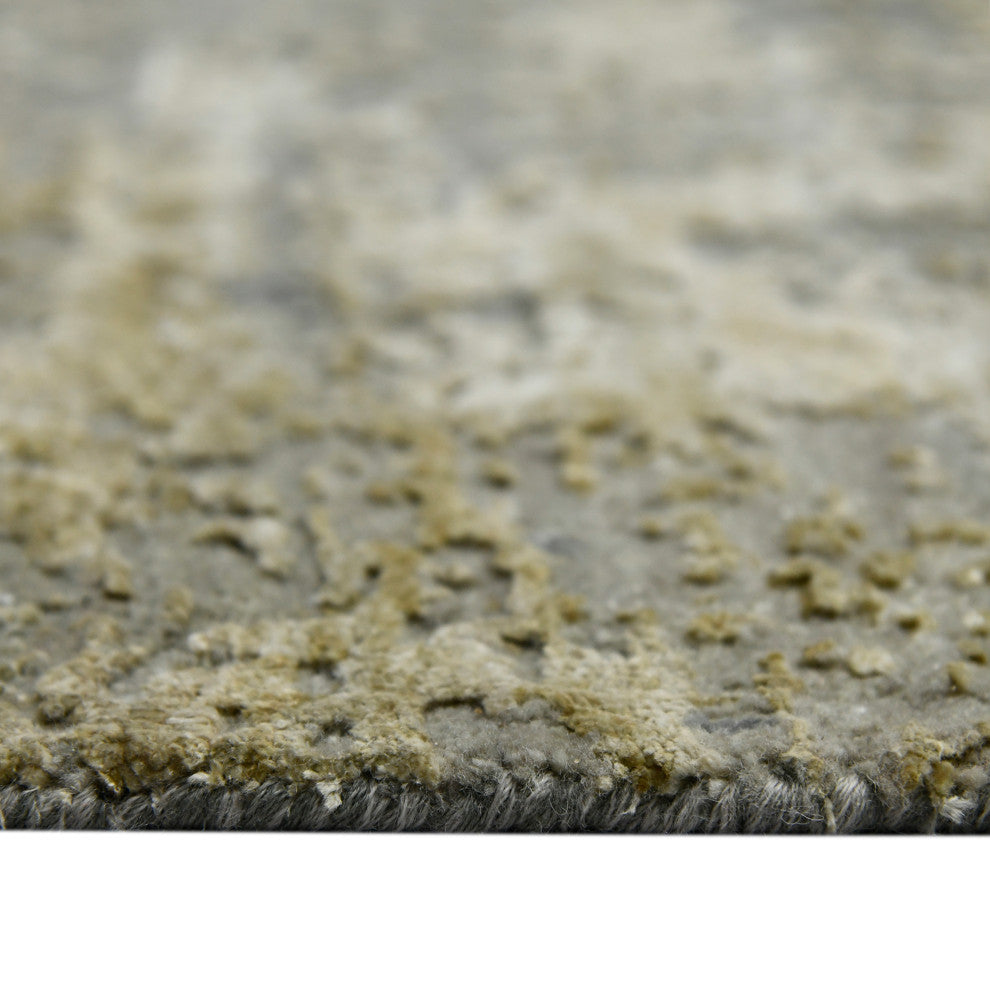 Amer Rugs Mystique Lucci MYS-30 Gold Hand-knotted - 9' X 12' Rectangle Area Rug