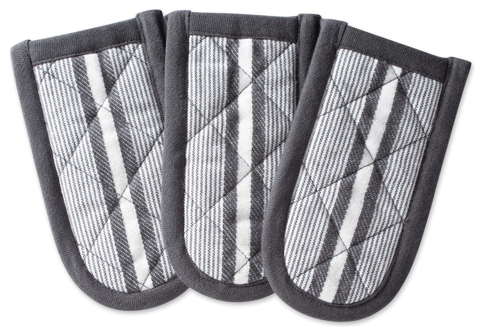 DII Mineral Chef Stripe Pan Handle, Set of 3