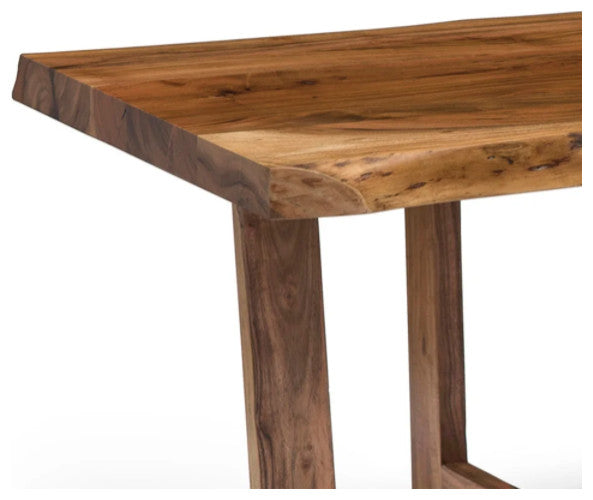 Natural Solid Wood Coffee Table