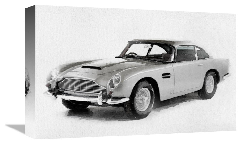 "1964 Aston Martin DB5 Watercolor" Fine Art Print
