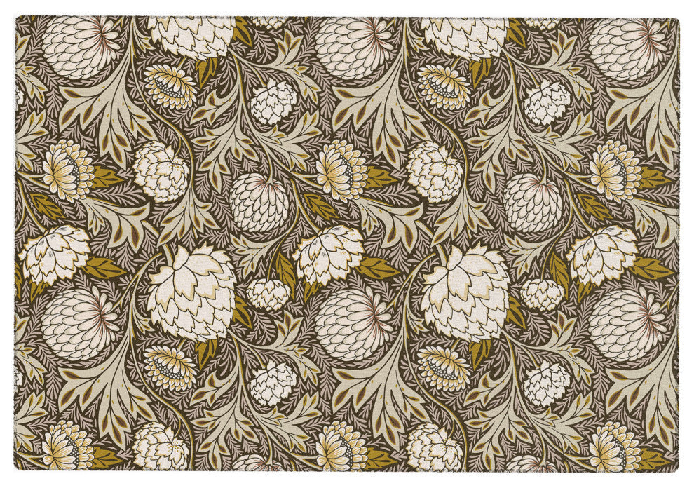 Avenie Countryside Garden Floral VI Area Rug