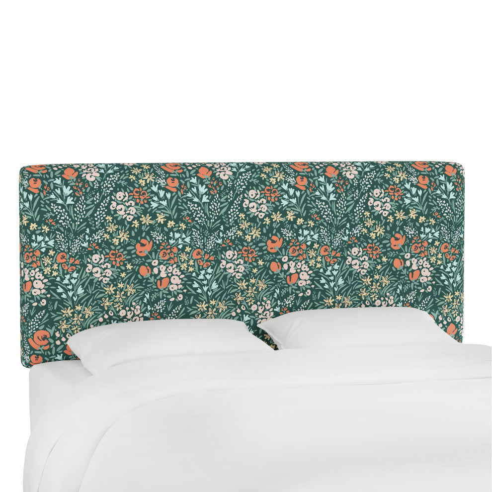 California King Headboard, Cameila Multi Green