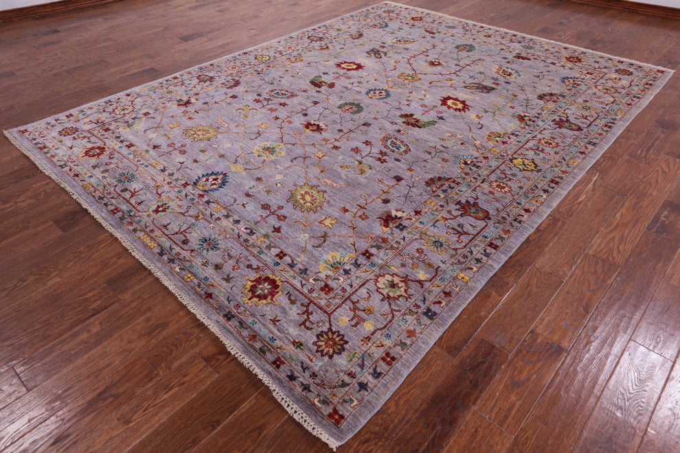 Persian Tabriz Handmade Wool Rug 8' 2" X 10' 11" Q7665