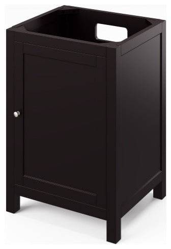 Astoria Transitional 24" Espresso Single Undermount Sink Vanity With Quartz Top
