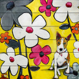 "Wild Thing" Painting Print on White Pine Wood by Tori Campisi