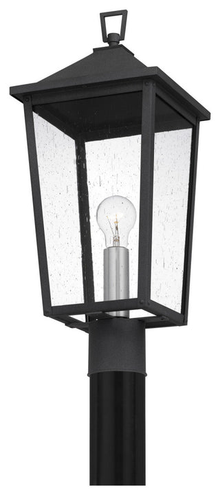 Quoizel STNL9009 Stoneleigh 18" Tall Outdoor Single Head Post - Mottled Black