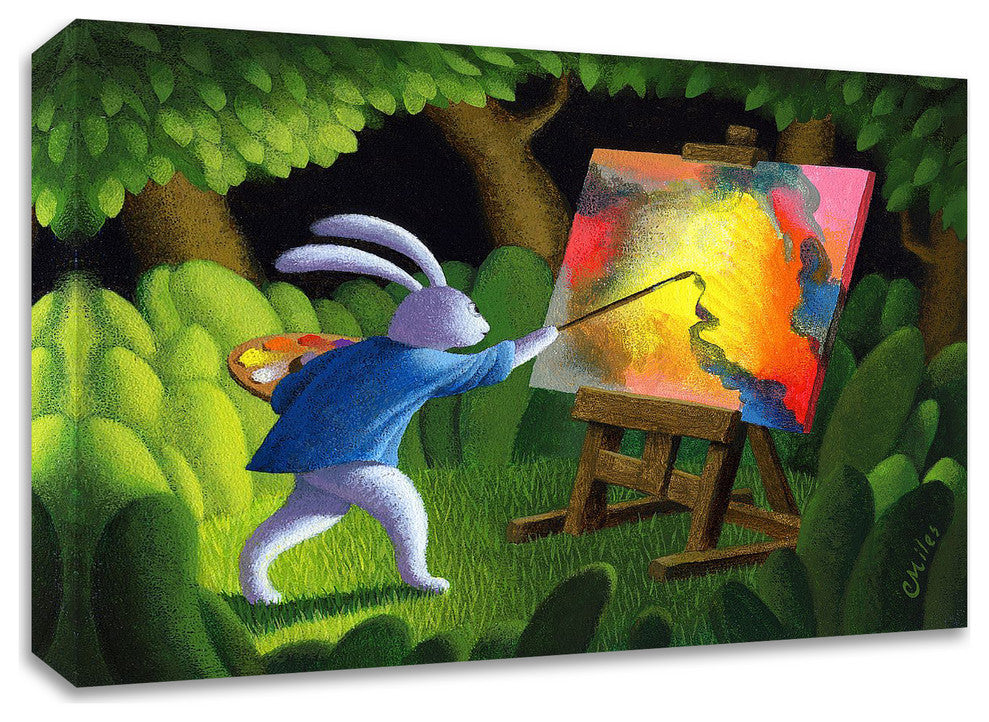 The Artist by Chris Miles, Print on Canvas, 30"x24"