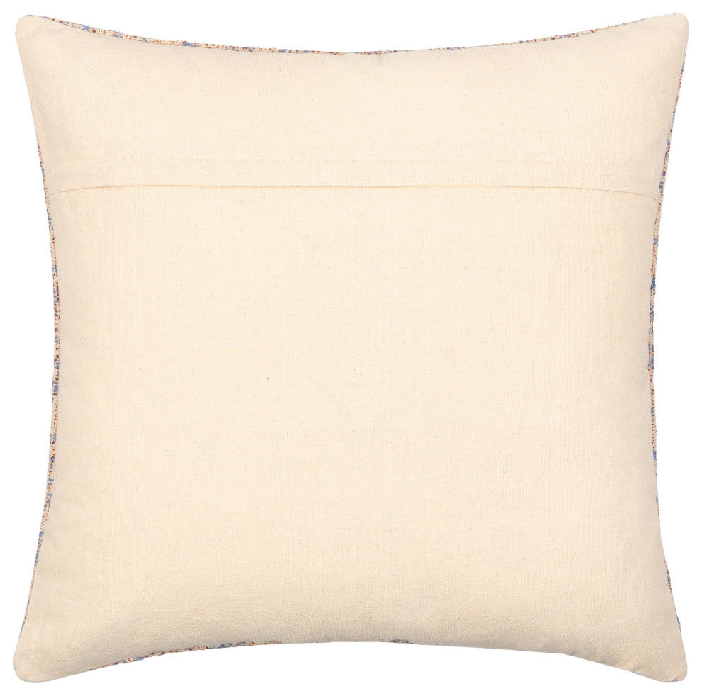 Surya Prisha Brick Red Pillow Shell With Polyester Insert 18"H X 18"W