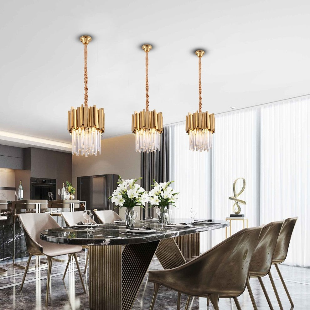 Gio Crystal Pendant Chandelier