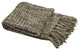 Jumbo Naga Knitted Throw Blanket, Martini Olive, 60"x80"