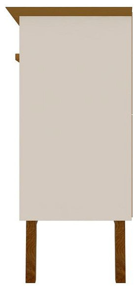 Yonkers 62.99 Sideboard in Off White and Cinnamon