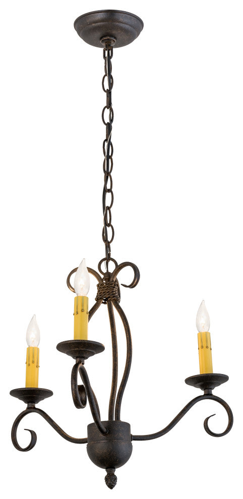 18W Sienna 3 LT Chandelier