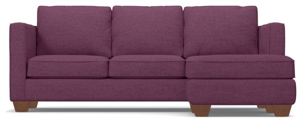 Catalina Reversible Chaise Sleeper Sofa, Amethyst, Deluxe Innerspring Mattress