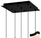 Lava Integrated LED Black Mini Pendant