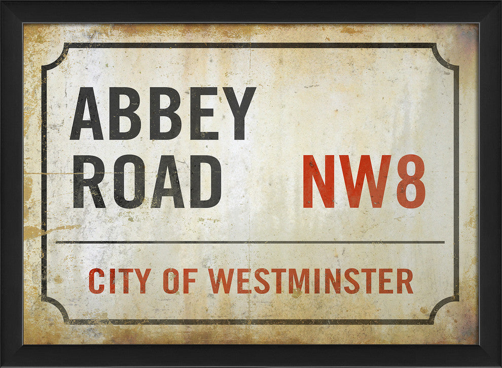 Abbey Road Sign Print