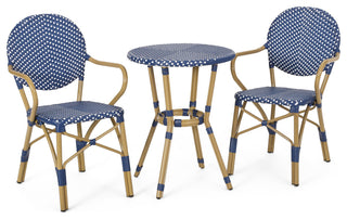 Groveport Outdoor Aluminum French Bistro Set