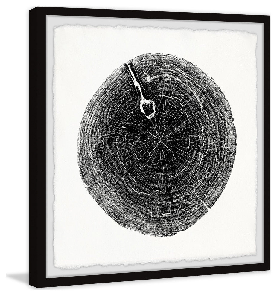 "Mighty Trunk" Framed Painting Print, 18x18