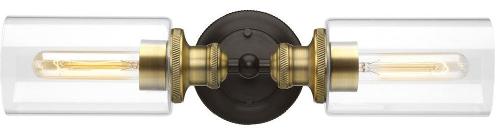 Archives 2-Light Bath, Antique Bronze