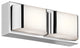 Kichler Nita LED 12 inch Chrome Linear Bath Medium Wall Light