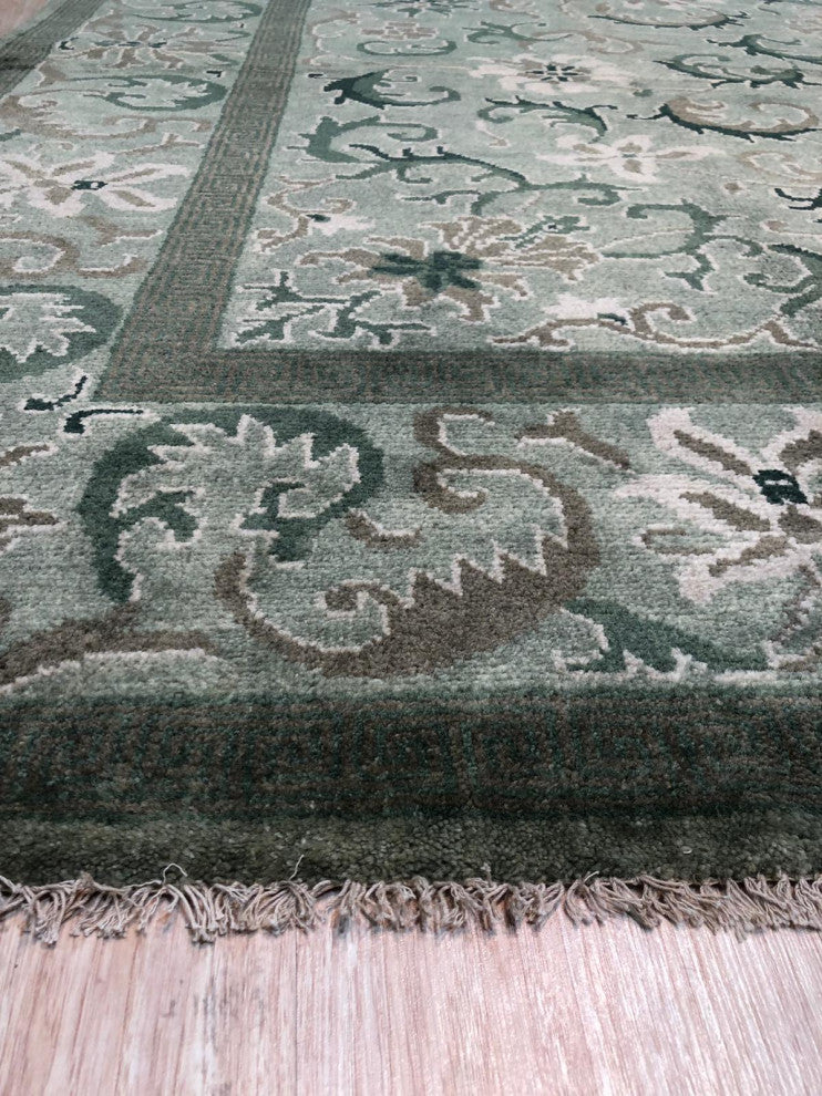 Gray Transitional All Over Ningxia Area Rug