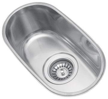 Italia Kitchen Series 7" Undermount Stainless Steel Bar Sink