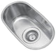 Italia Kitchen Series 7" Undermount Stainless Steel Bar Sink