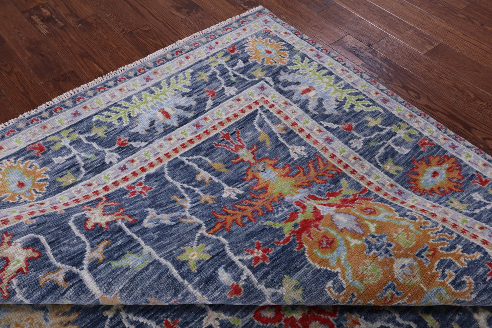 8' 1" X 10' 3" Turkish Oushak Handmade Wool Rug - Q13390