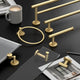 Latitude II All Modern Decor Hook, Brushed Brass, Double
