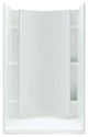 Sterling Accord 36"x36"x75.75" Vikrell Center Shower Kit, White