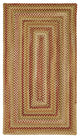 Capel Manchester Gold Hues 0048_100 Braided Rugs - 11' 4" X 14' 4" Concentric Re