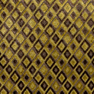 Velvet Geometric Pattern Decorative Throw Pillow, Jager Sage Diamond, 20"x20"