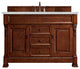 James Martin 147-114-5381-3ENC 60" Warm Cherry Single Vanity + Quartz Top