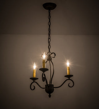18W Sienna 3 LT Chandelier