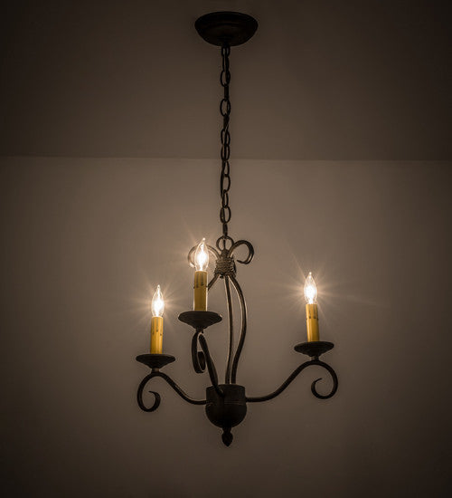 18W Sienna 3 LT Chandelier
