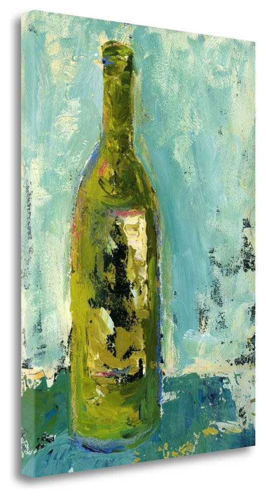 "Bottle In Blue" By Pamela J. Wingard, Giclee Print on Gallery Wrap Canvas