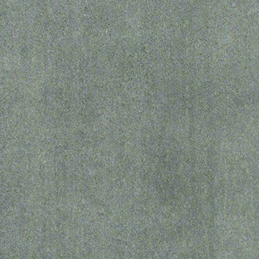 HomeRoots 8' Round Polyester Slate Area Rug