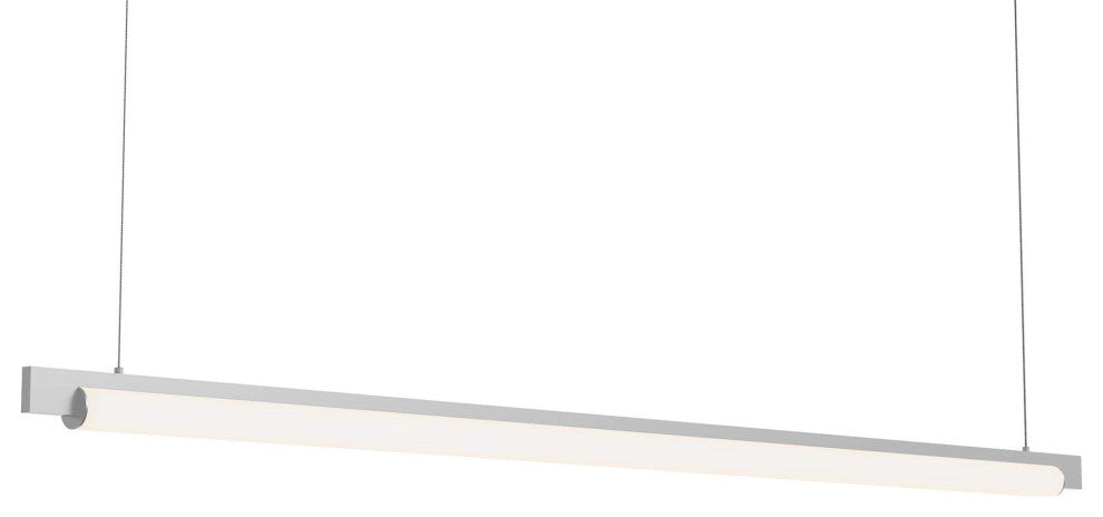 Sonneman 3828-J20 Keel 60"W Linear Pendant - Bright Satin Aluminum