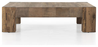 Abaso Coffee Table-Rustic Wormwood Oak