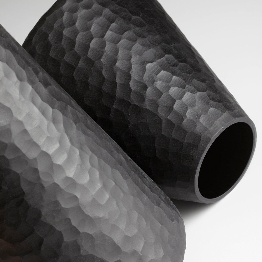 Lava Vase, Black Small