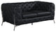 Angelica Italian Leather Loveseat