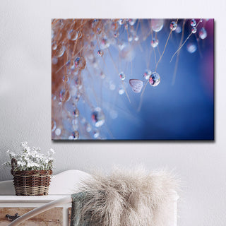 Ready2HangArt 'Droplets' Wrapped Canvas Wall Decor, 40"x30"