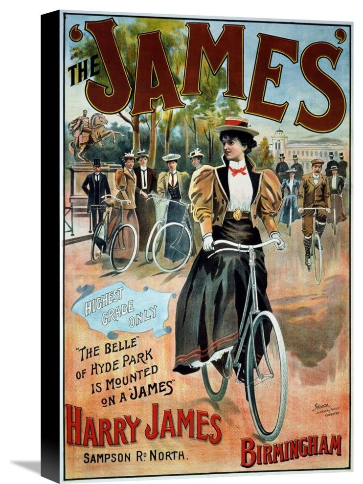The ?James? Bicycle, 14"X22"