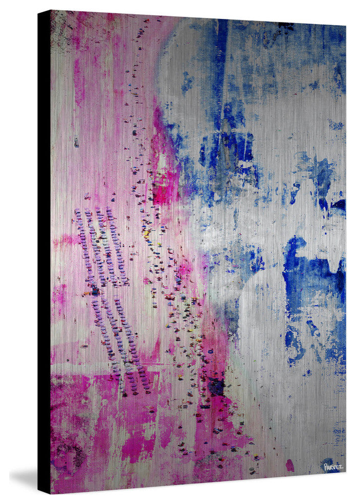 "Exhilaration" Painting Print on Brushed Aluminum, 30"x45"