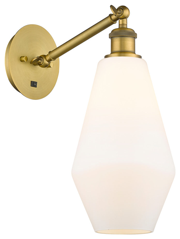 Innovations 317-1W-BB-G651-7 1-Light Sconce, Brushed Brass